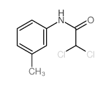 Acetamide,2,2-dichloro-N-(3-methylphenyl)- Structure