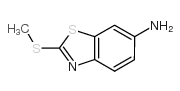 2-(甲基硫代)-1,3-苯并噻唑-6-胺结构式