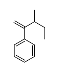 3-methylpent-1-en-2-ylbenzene Structure