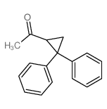Ethanone,1-(2,2-diphenylcyclopropyl)-结构式