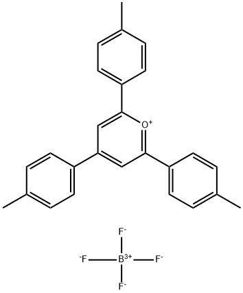 2,4,6-三对甲苯基吡喃鎓四氟硼酸盐结构式