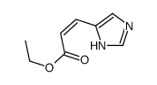 ethyl 3-(1H-imidazol-4-yl)acrylate structure