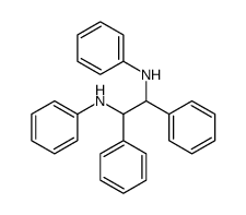 N,N',1,2-tetraphenylethane-1,2-diamine Structure