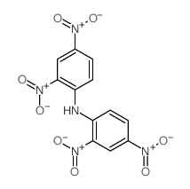 Benzenamine,N-(2,4-dinitrophenyl)-2,4-dinitro- Structure