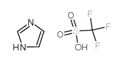 trifluoromethanesulfonic acid-1H-imidazole (1:1) Structure