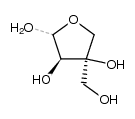 D-Apio-α-D-furanose结构式