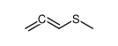 (methylthio)allene Structure