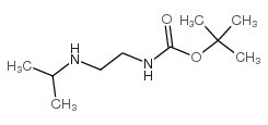 Carbamic acid, [2-[(1-methylethyl)amino]ethyl]-, 1,1-dimethylethyl ester (9CI) Structure