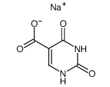 sodium isoorotate Structure