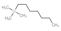 heptyl-trimethyl-silane结构式