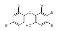 6-羟基-2,2’,3,4,4’-五溴联苯醚结构式