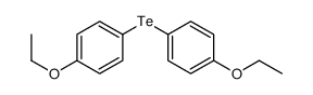 1-ethoxy-4-(4-ethoxyphenyl)tellanylbenzene结构式