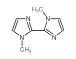 1,1'-二甲基-1H,1'H-[2,2']联咪唑结构式