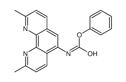 phenyl N-(2,9-dimethyl-1,10-phenanthrolin-5-yl)carbamate Structure