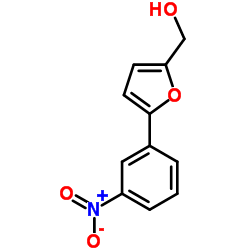 [5-(3-Nitrophenyl)-2-furyl]methanol结构式