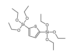 2,5-Bis(triethoxysilyl)thiophene structure