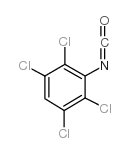 1,2,4,5-tetrachloro-3-isocyanatobenzene Structure