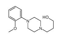3-[4-(2-Methoxyphenyl)-1-piperazinyl]-1-propanol Structure