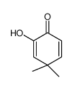 2-hydroxy-4,4-dimethylcyclohexa-2,5-dien-1-one Structure