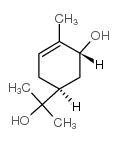 反式-对薄荷-6-烯-2,8-二醇结构式