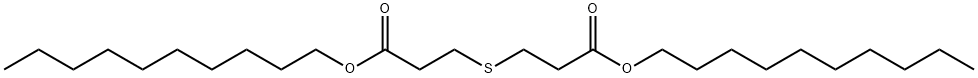 3,3'-Thiobis(propionic acid decyl) ester structure