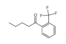 o-Trifluoromethyl-valerophenon结构式