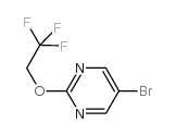 5-溴-2-(2,2,2-三氟乙氧基)嘧啶结构式