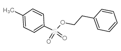 Benzenesulfonic acid,4-methyl-, 2-phenylethyl ester Structure