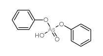 Arsinic acid,As,As-diphenyl- Structure