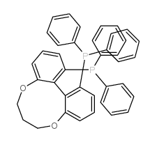 (S)-1,13-二(二苯基膦基)-7,8-二氢-6H-二苯并[f,h][1,5]二氧杂环壬烷结构式