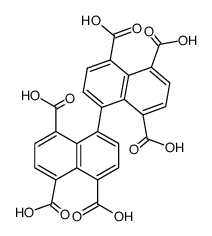 1,1'-binaphthyl-4,4',5,5',8,8'-hexacarboxylic acid Structure