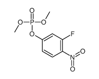 (3-fluoro-4-nitrophenyl) dimethyl phosphate Structure