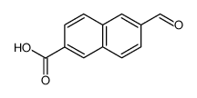 6-formyl-2-naphthoic acid结构式