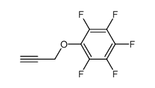 pentafluorophenyl prop-2-ynyl ether结构式