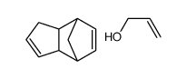 2-丙烯醇与3A,4,7,7A-四氢-4,7-亚甲基-1H-吲哚的聚合物结构式