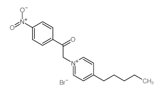 1-(4-nitrophenyl)-2-(4-pentylpyridin-1-yl)ethanone Structure