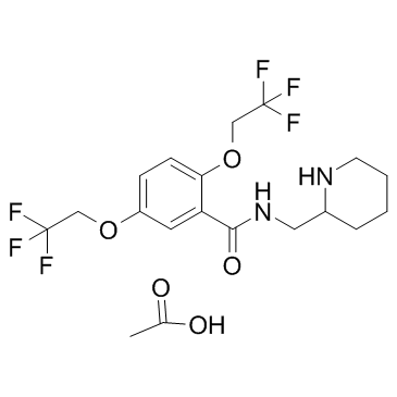 醋酸氟卡胺结构式