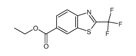 ethyl 2-(trifluoromethyl)benzo[d]thiazole-6-carboxylate结构式