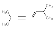 (E)-2,7-dimethyloct-3-en-5-yne结构式