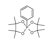 5-Phenyloctamethyl-1,4,6,9-tetraoxa-5-phosphaspiro[4.4]nonane结构式