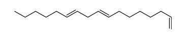 (Z,Z)-heptadeca-1,8,11-triene结构式