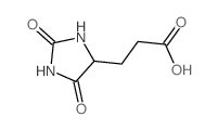 (试剂)3-(2,5-DIOXOIMIDAZOLIDIN-4-YL)PROPANOIC ACID结构式