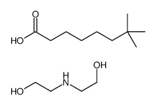 neodecanoic acid, compound with 2,2'-iminobis[ethanol] (1:1)结构式
