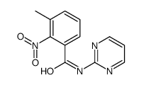 Benzamide, 3-methyl-2-nitro-N-2-pyrimidinyl- (9CI) Structure