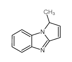 1-甲基-1H-吡咯并[1,2-a]苯并咪唑结构式