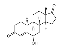 6-Beta-羟基-19-甲基双酮结构式