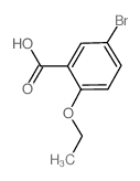 5-氯-2-乙氧基苯甲酸结构式