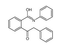 N-phenyl-2-(2-phenylacetyl)benzamide结构式