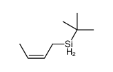 but-2-enyl(tert-butyl)silane结构式