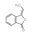 (3Z)-3-ethylideneisobenzofuran-1-one结构式